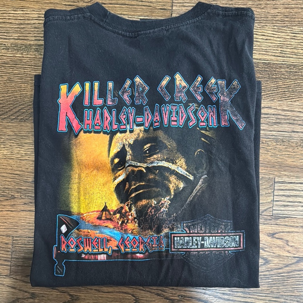 Harley-Davidson Black Graphic Tee